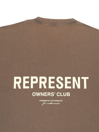 Owner's Club T-Shirt in Braun