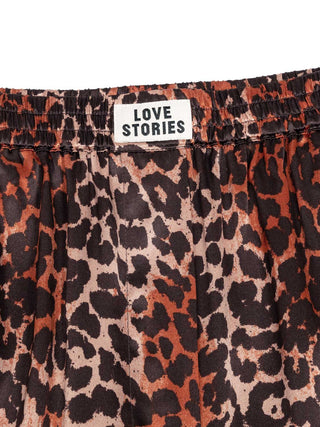 Pyjamahose Theodore in Leoparden-Muster