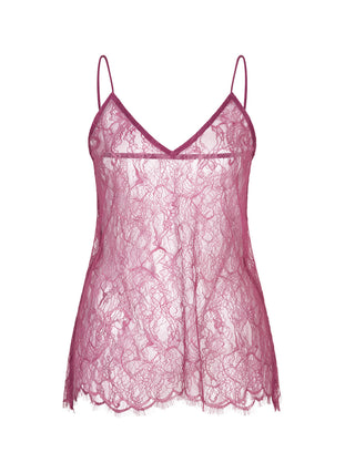 Transparentes Top Eve aus Spitze