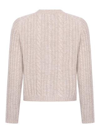 Cardigan Corean in Beige