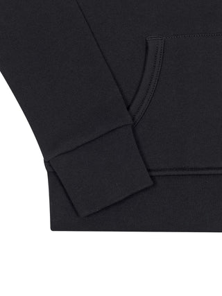 Sweatshirt mit Kragen - Schwarz