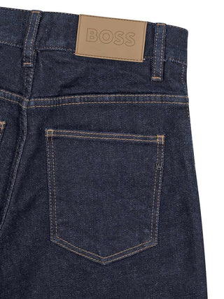 Loose-Fit Stretch-Denim-Jeans - Blau