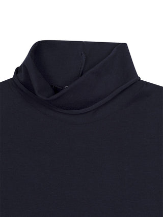 Rollkragenshirt - Navy