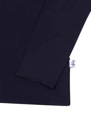 Rollkragenshirt - Navy