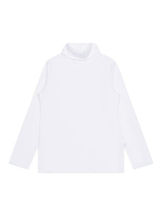 Rollkragenshirt - Weiß