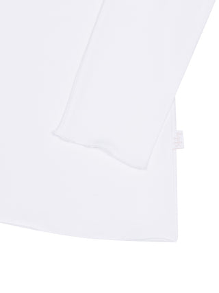 Rollkragenshirt - Weiß