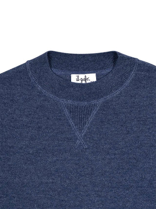 Feinstrickpullover - Blau