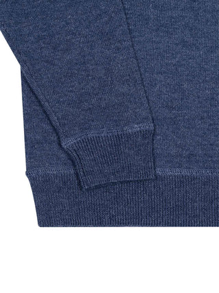 Feinstrickpullover - Blau