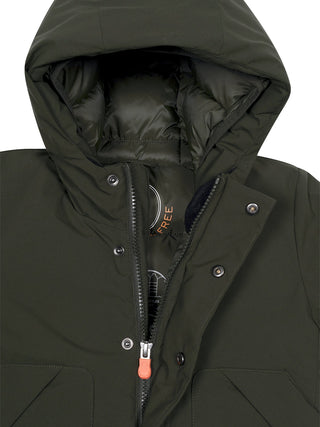 Albi Steppmantel - Olivgrün