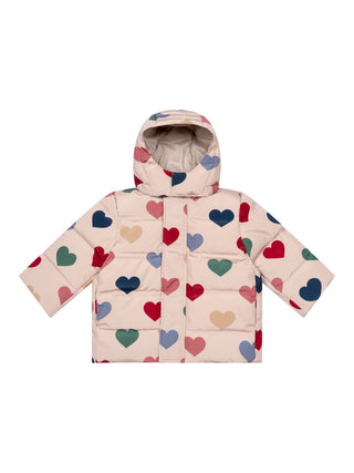 Magnum Daunenjacke Herz - Bon Coeur/Beige