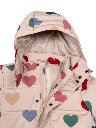 Magnum Daunenjacke Herz - Bon Coeur/Beige