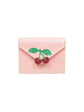 Love Letter Glitzer-Portemonnaie - Rosa
