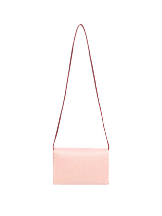 Love Letter Glitzer-Umhängetasche  - Rosa