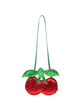 Cherry Glitzer-Portemonnaie - Rot