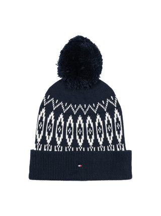 Fairisle Mütze - Navy