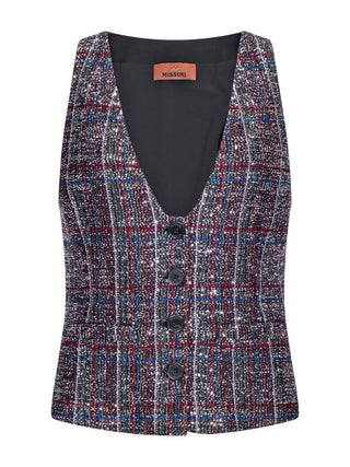 Weste mit Pailletten