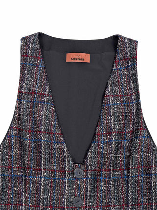 Weste mit Pailletten