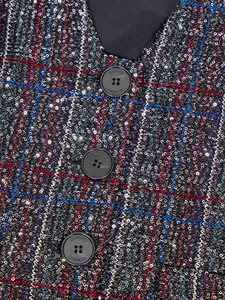 Weste mit Pailletten