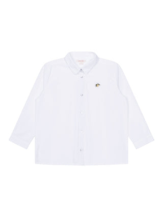 Ray Hemd aus Bio-Baumwolle - Weiß