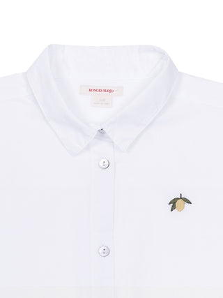 Ray Hemd aus Bio-Baumwolle - Weiß