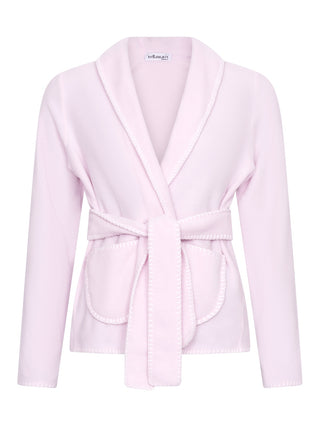 Jacke aus Fleece - Rosa