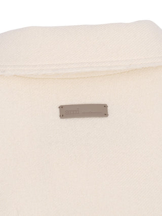 Geknöpfte Jacke aus Wolle