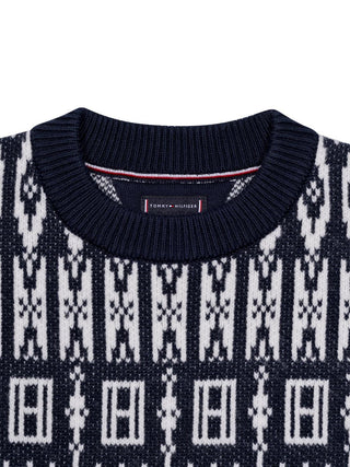 Faire-Isle  Strickpullover - Navy