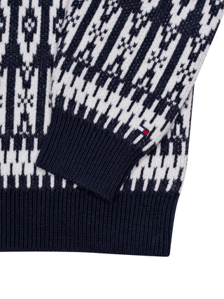 Faire-Isle  Strickpullover - Navy