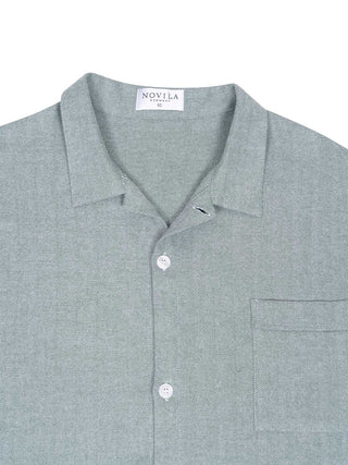 Pyjama Marc in Fischgräten-Muster