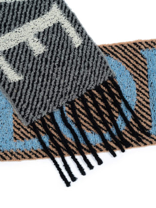 Schal aus Alpaka- und Wollmischung