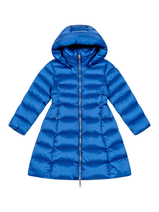 Daunenmantel - Blau