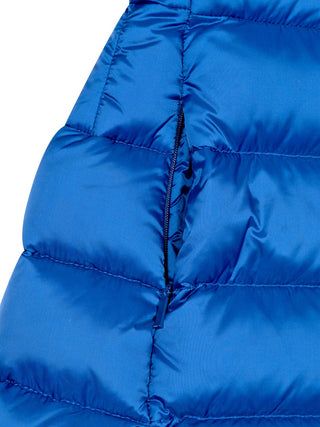 Daunenmantel - Blau