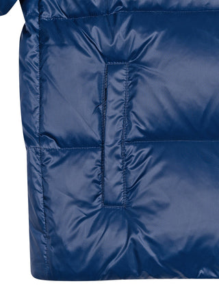 Daunenjacke mit FF-Monogramm - Blau