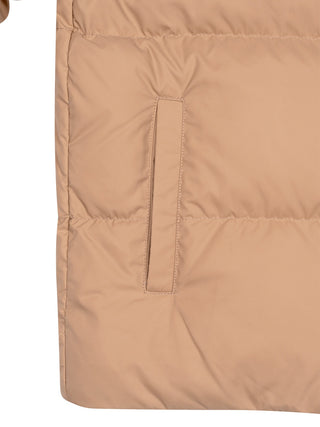 Steppjacke mit FF-Monogramm - Beige
