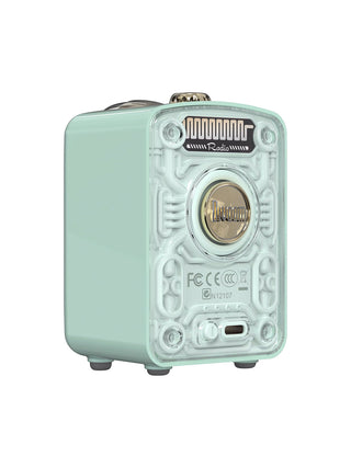 Fairy2 Retro Mini Karaoke FM Radio Speaker - Grün
