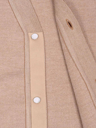Le Cardigan Doppio in Beige