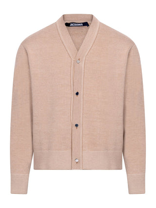 Le Cardigan Doppio in Beige