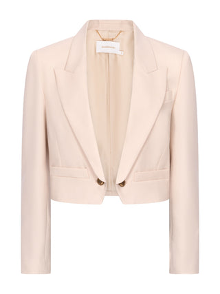 Hypnotic Wool  Cropped Blazer