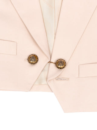 Hypnotic Wool  Cropped Blazer