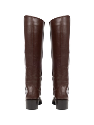 Sellier Stiefel 40 mm in Espresso
