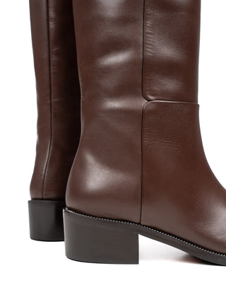 Sellier Stiefel 40 mm in Espresso