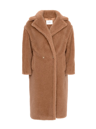 Teddy-Mantel aus Kamelwolle