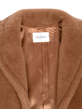 Teddy-Mantel aus Kamelwolle