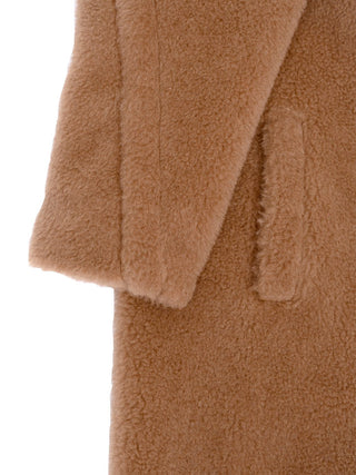 Teddy-Mantel aus Kamelwolle