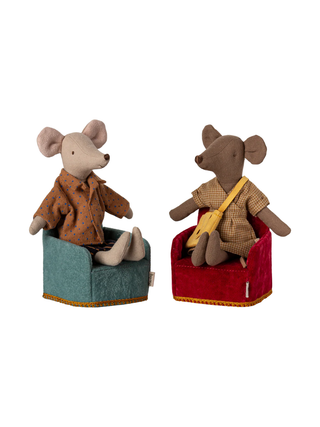 Klappstuhl, Maus - Rot