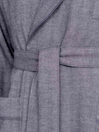 Hausmantel Lord in Grau