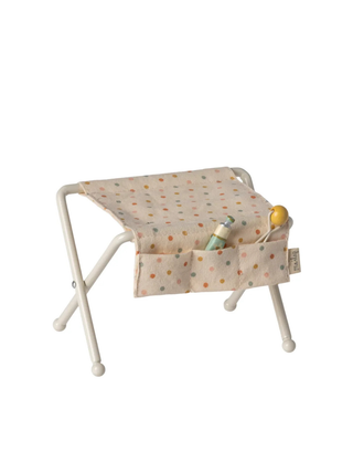 Wickeltisch, Babymaus - Weiß