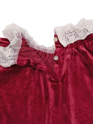 Venola Kleid - Red Dahlia