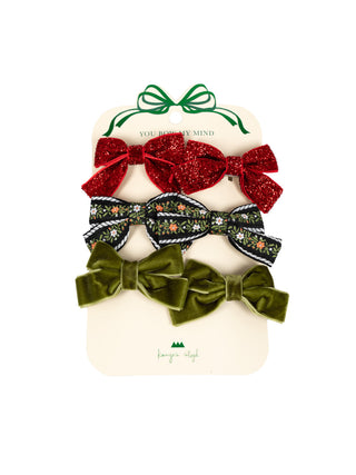 Haarspangen Micki Bow - 6 Stk