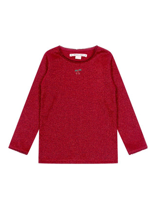 Roli glitzerndes Shirt - Red Dahlia